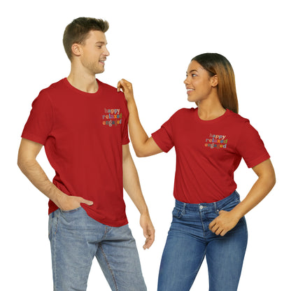 Happy Relaxed Engaged Shirt, Behavior Analysis Graduate Shirt, T460