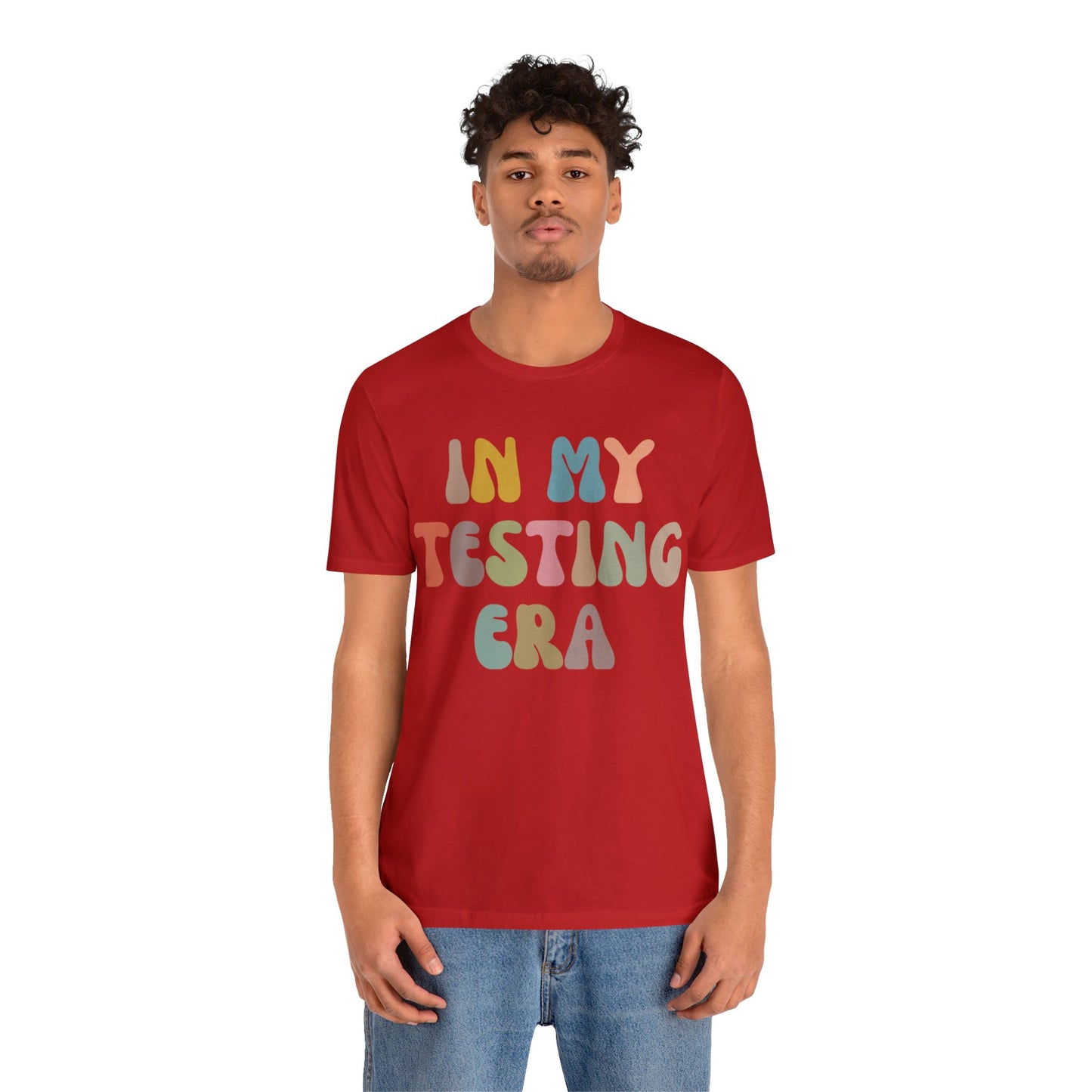 In My Testing Era Shirt, Exam Day Shirt, Funny Teacher Shirt, Teacher Appreciation Gift, Gift for Best Teachers, Teacher shirt, T1302