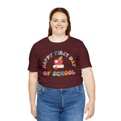 First Day of Class Shirt, Happy First Day Of School Shirt, Back To School Shirt, Retro Teacher Shirt, T503