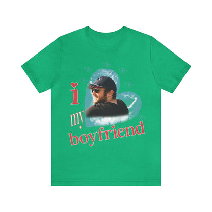 I Love My Boyfriend Shirt Custom Picture, I Love My Boyfriend Custom Photo Shirt, I Love My Boyfriend Shirt Custom Heart, T1343