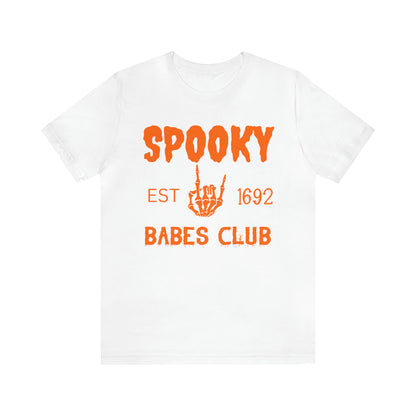 Spooky Skeleton Halloween Shirt, Fall Shirts for Women, Vintage Halloweem Sweatshirt, T599