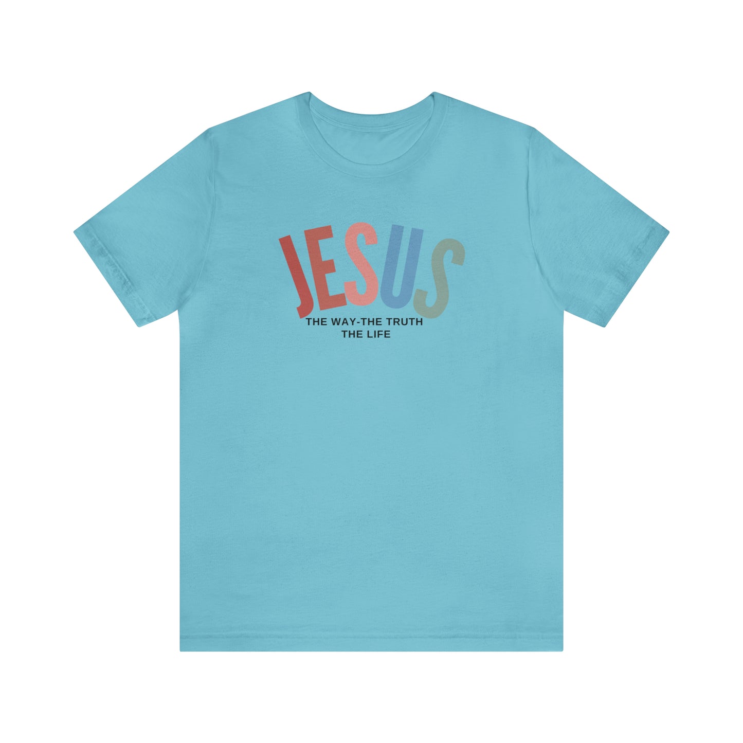 Jesus Tee for Christian Apparel, Jesus The Way The Truth The Life Shirt, Retro Christian Tshirt, T354