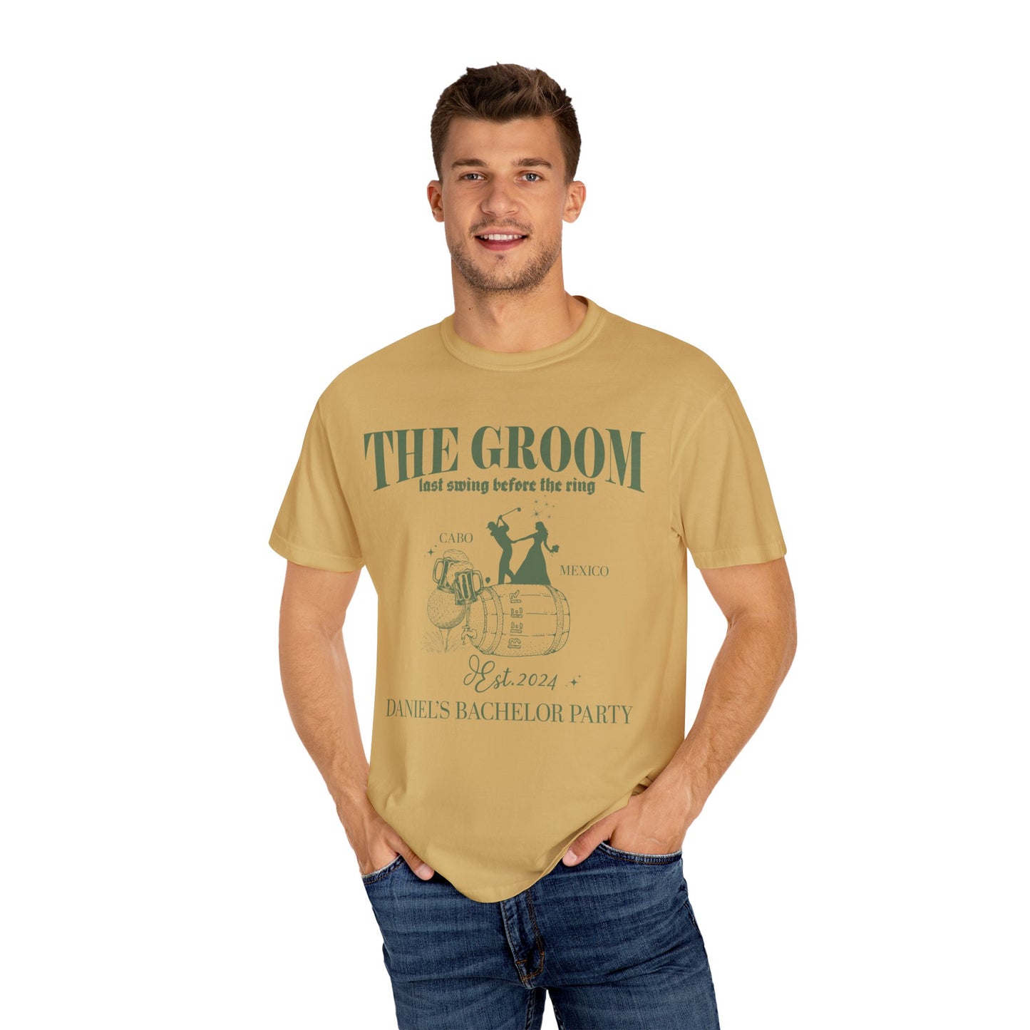 The Groom Bachelor Party Shirts, Groomsmen Shirt, Custom Bachelor Party Gifts, Group Bachelor Shirt, Golf Bachelor Party Shirt, 20 CC1605