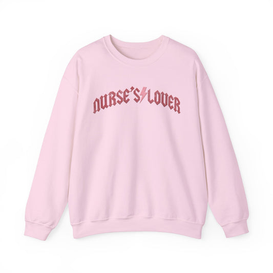 Nurse's Lover Sweatshirt, Valentines NICU Sweatshirt, Heart Nurse, Valentines Day Gift for ICU Nurse, Nurse Student Gift, SW1310