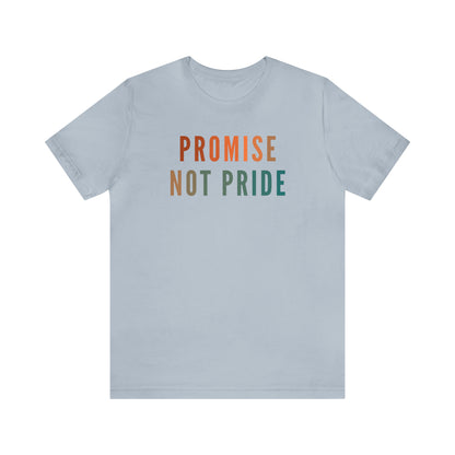 God's Promise Shirt, Promise Not Pride Shirt, Christian Shirt, Bible Verse Shirt, Faith Shirt, T346