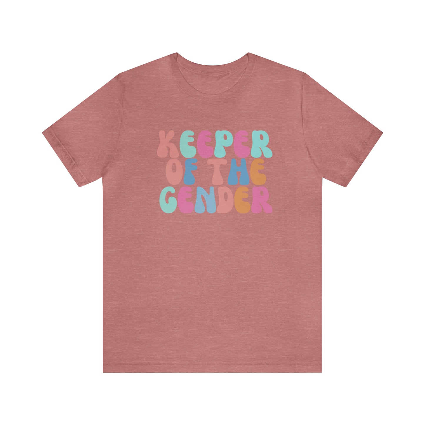 Cute Baby Announcement Shirt for Gender Reveal, Keeper of the Gender Shirt, Gender Reveal Party Tee, T331