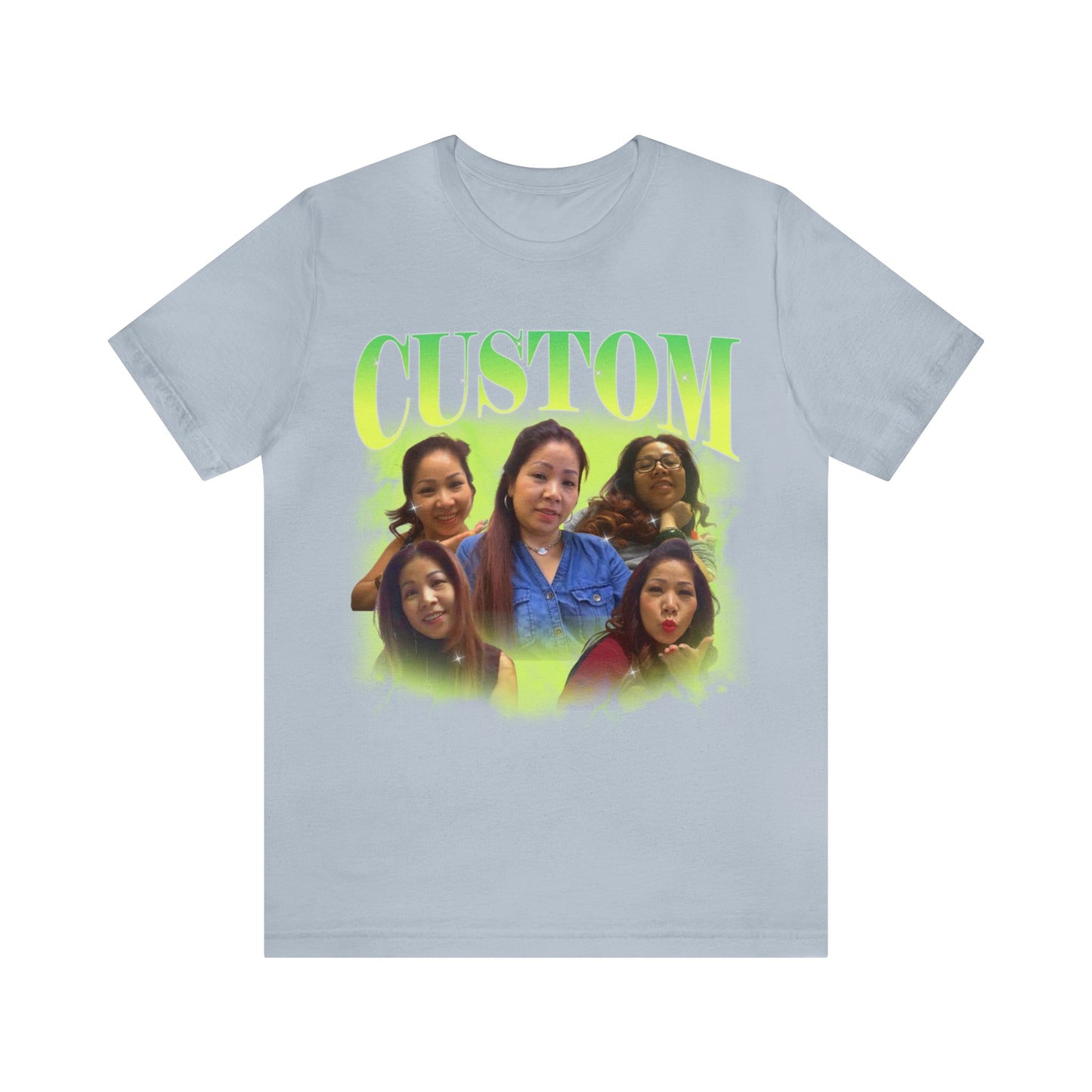 Custom Your Own Bootleg Tee, Retro Custom Bootleg Rap Tee, Custom Your Photo, Insert Your Design, Vintage Graphic 90s Tshirt, T1376