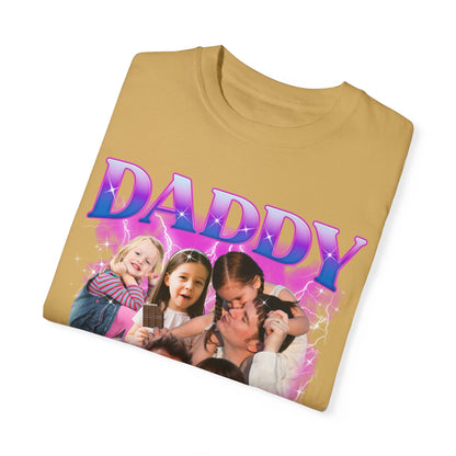 Custom Bootleg Rap Daddy Tee, Custom Photo Daddy Shirt, Dad Shirt With Kid Face Photos, Custom Father's Day Gift Personalized Father, CC1648