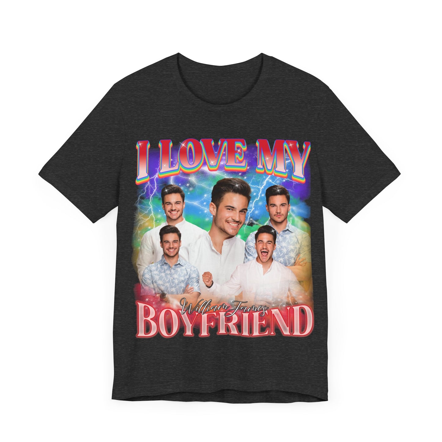 I Love My Boyfriend LGBTQIA+ Pride Shirt, Custom Bootleg Rap Tee Gay Rights Gift Equality Shirt LGBTQ Supporter Shirt Rainbow Shirt, T1632
