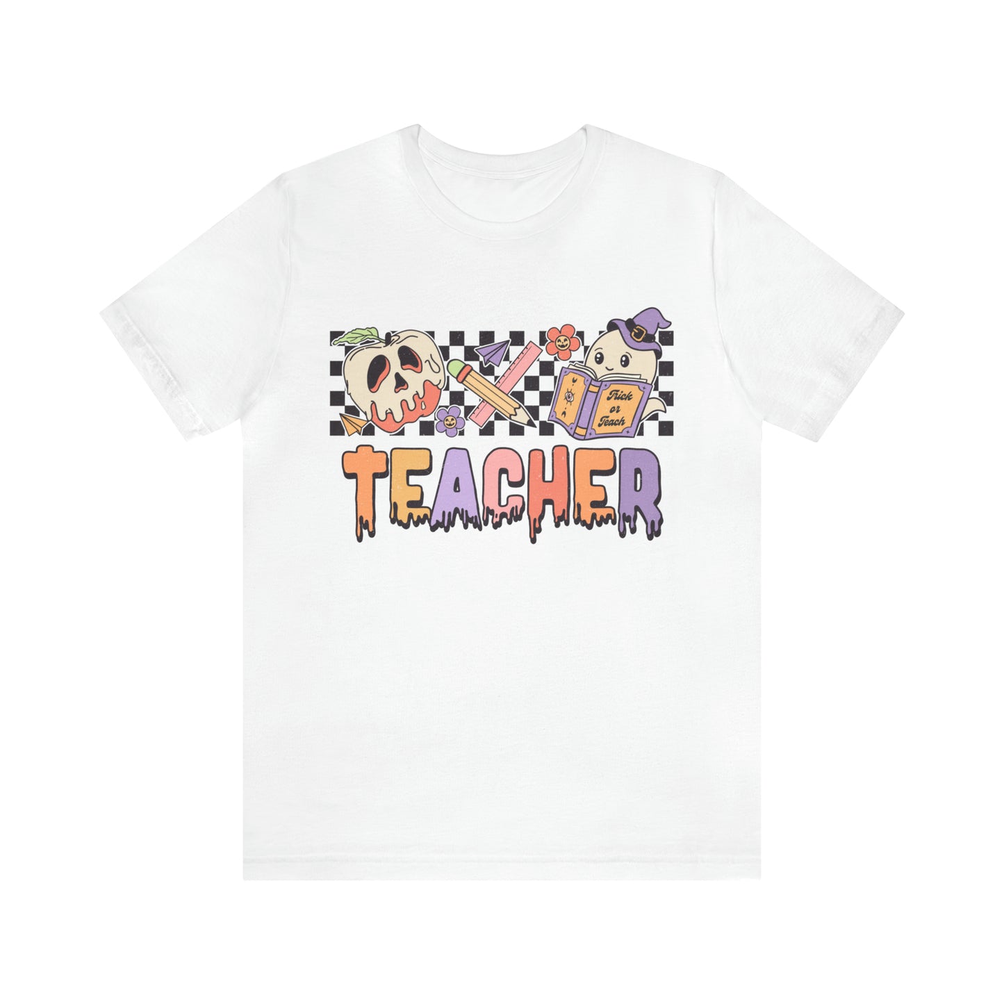 Teacher Shirt, Trick Or Teach Shirt, Spooky Teacher, Teacher Halloween Shirt, Teaching My Boos, Fall Teacher Shirt, T681