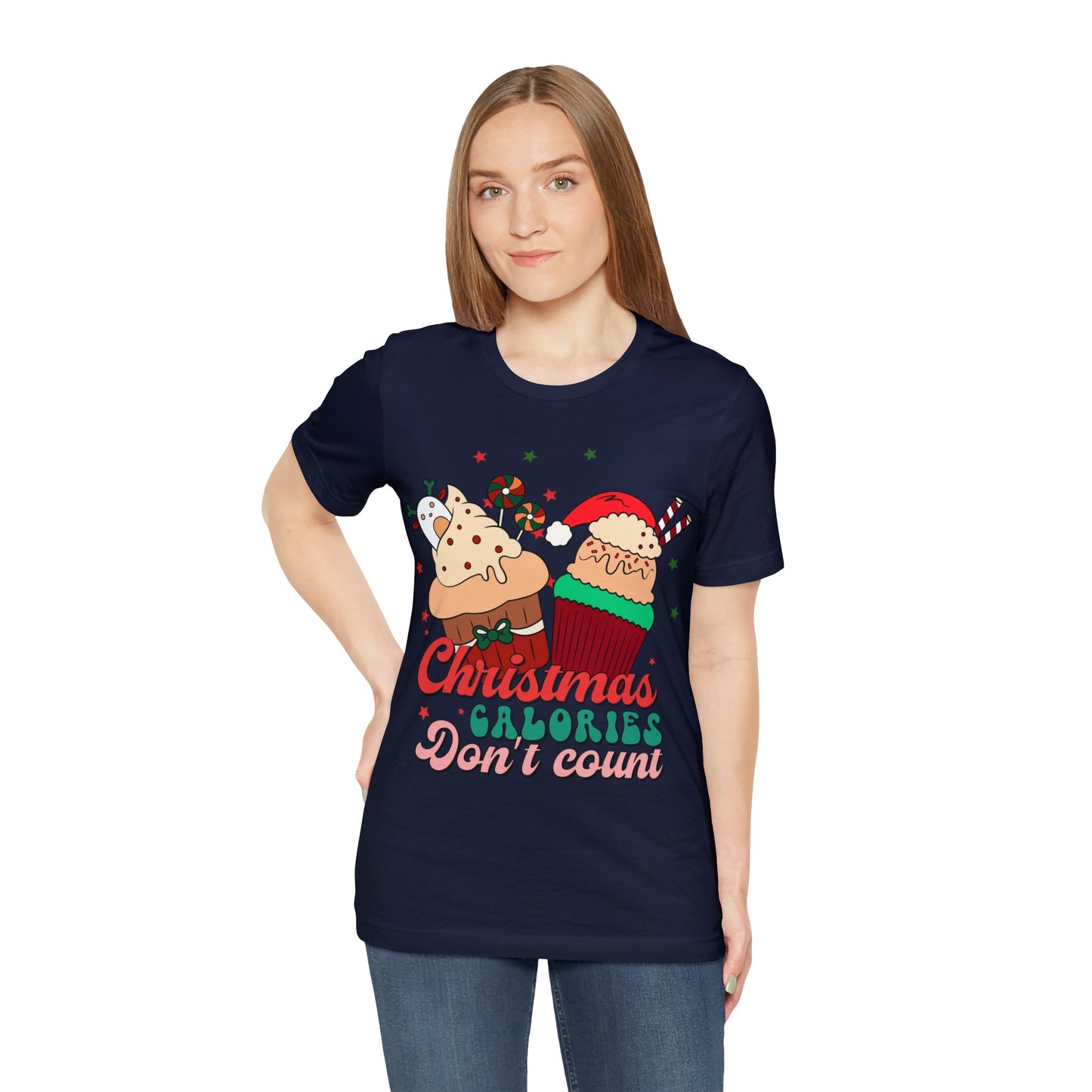 Christmas Calories Don't Count Shirt, Funny Christmas Shirt, Christmas Gift, Xmas calories shirt, Christmas calories, T871