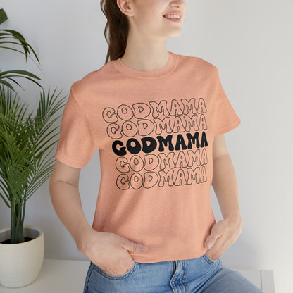 Retro Godmother Shirt for Mother's Day, Godmother Gift from Goddaughter, Cute Godmama Gift for Baptism, God Mother Proposal, T249