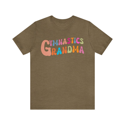 Retro Gymnastic Grandma Shirt, Gymnastic Grandma Shirt, Sports Grandma Shirt, Cute Gymnastic Shirt for Grandma, T487