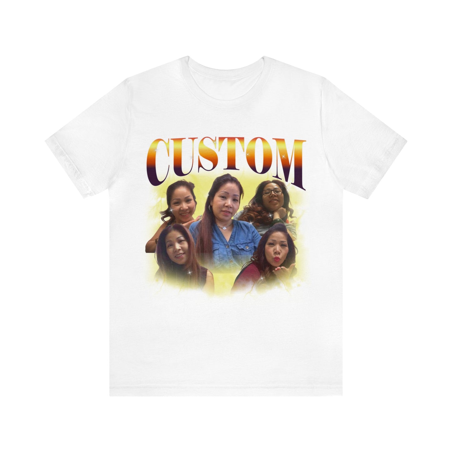 Custom Your Own Bootleg Tee, Retro Custom Bootleg Rap Tee, Custom Your Photo, Insert Your Design, Vintage Graphic 90s Tshirt, T1387