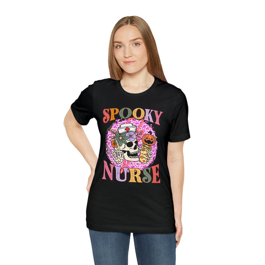 Halloween Nurse Shirt, Spooky Nurse T-shirt, School Nurse shirt, Nurse Life Shirt, Halloween Nurse Outfit, Nursing Student Tee Gifts, T697