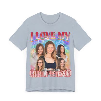 I Love My Girlfriend LGBTQIA+ Pride Shirt, Custom Bootleg Rap Tee Gay Rights Gift Equality Shirt LGBTQ Supporter Shirt Rainbow Shirt, T1633
