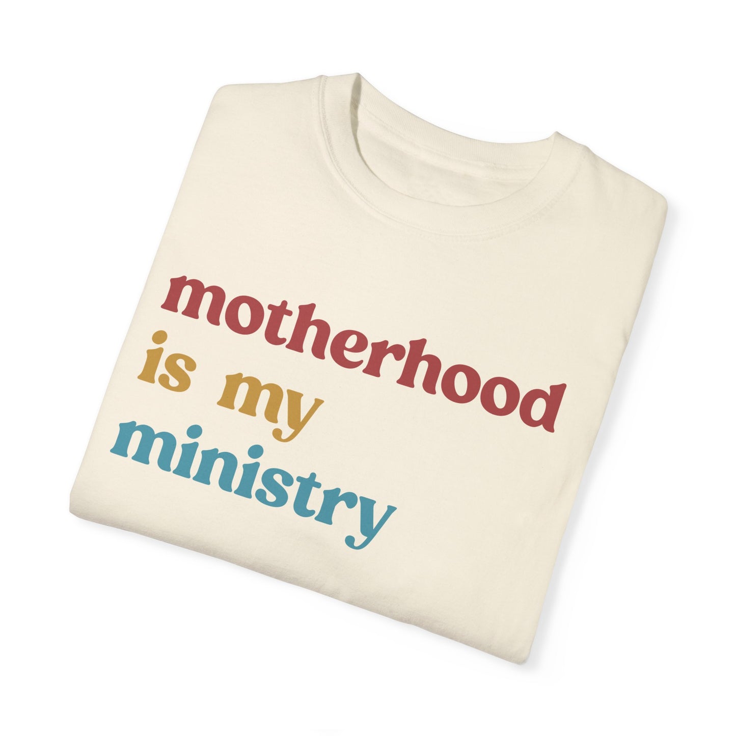 Motherhood Is My Ministry Shirt, Mothers Day Shirt, Motherhood Mom Shirt, Religious Mom Shirt, Cool Mom Shirt, Motherhood Shirt, CC1614