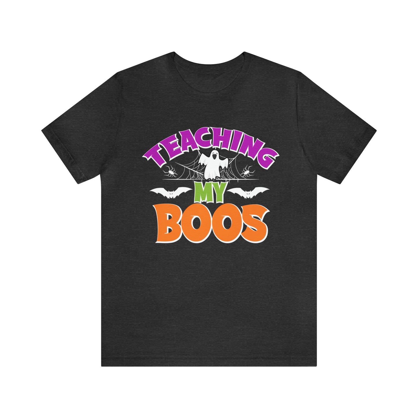 Teaching My Boos Shirt, Spooky Season Tee, Retro Halloween Cowgirl Shirt, Cowgirl Halloween Shirt, Vintage Ghost Shirt, T769