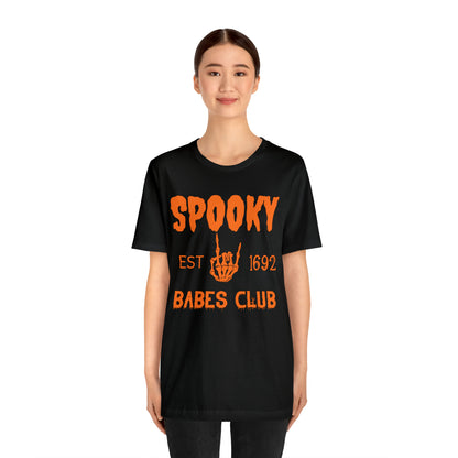 Spooky Skeleton Halloween Shirt, Fall Shirts for Women, Vintage Halloweem Sweatshirt, T599