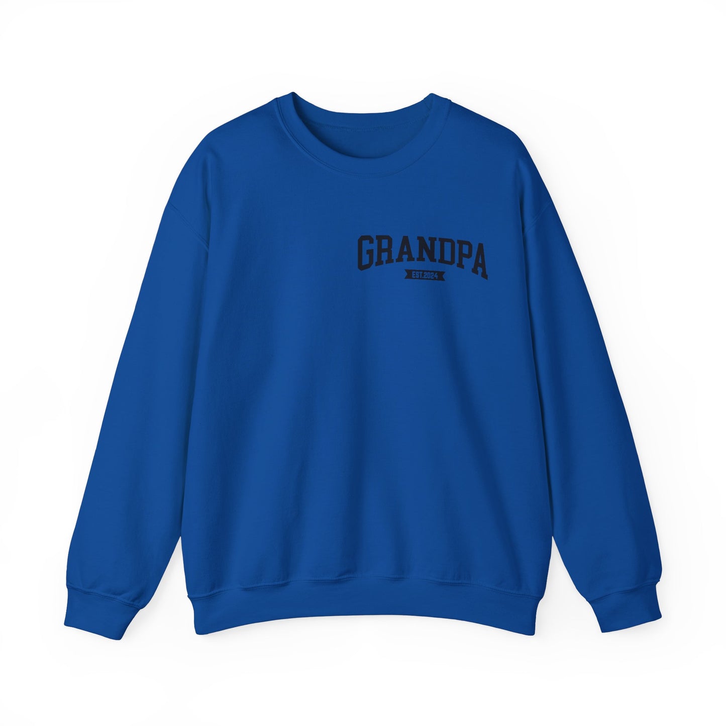 New Grandpa est pocket Sweatshirt, Custom Father Day Sweatshirt, Custom Fathers day Gift, Custom Grandpa Sweatshirt, Grandpa Gift, S1654