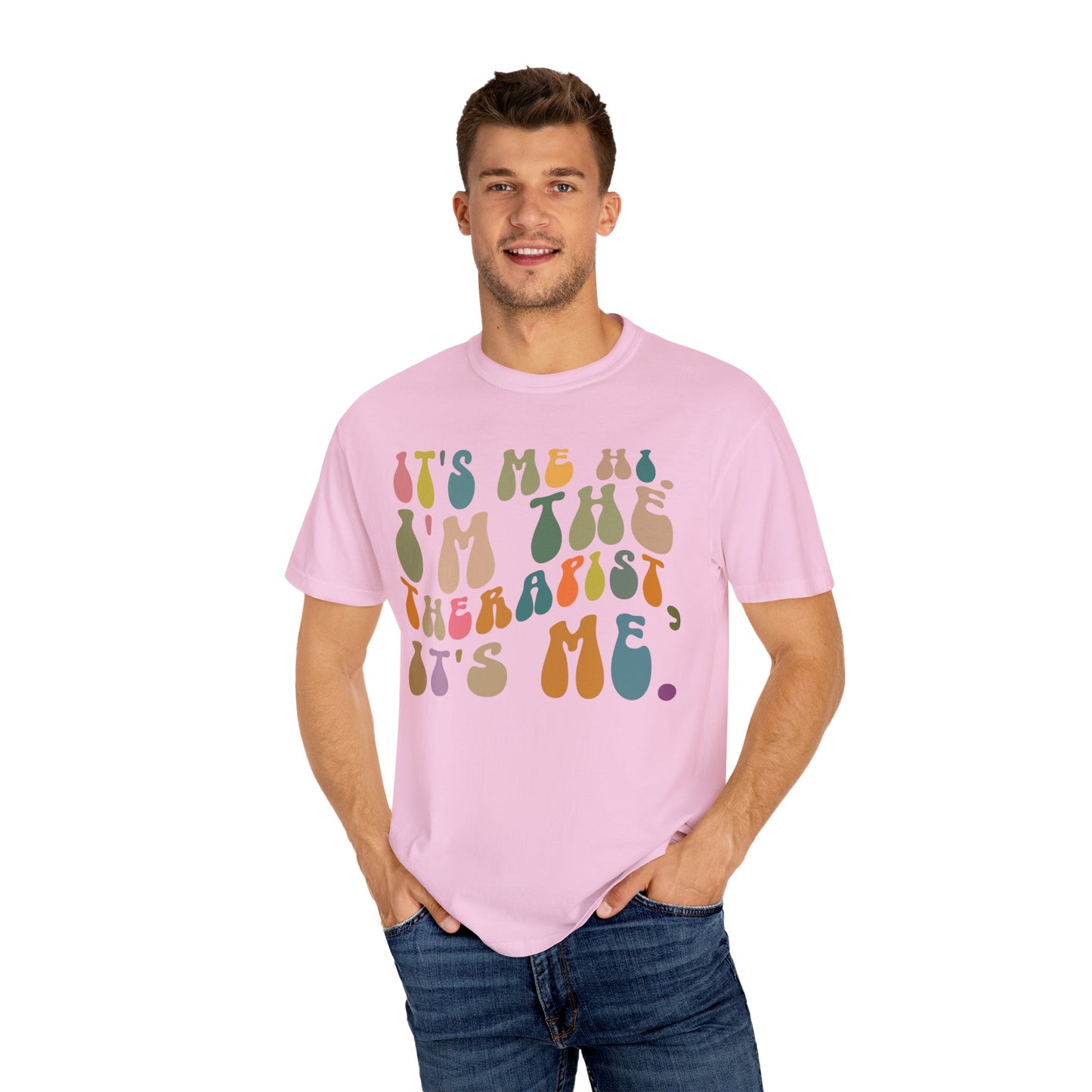 It's Me Hi I'm The Therapist It's Me Shirt, Therapist Tee, Therapist Appreciation Tee, Best Therapist Tee, Mental Health Tee, CC1036