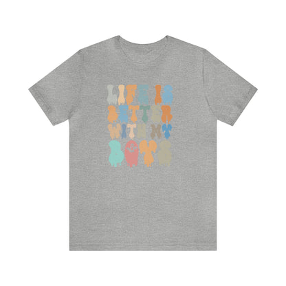 Cute Boy Mom Shirt for Birthday Gift for Mom, Life is better with my boys Shirt for Halloween Gift, T309