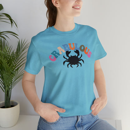 Crab Shirt for Her, Crabulous Shirt, Crab Shirt, Beach Shirt, Summer Vibe Shirt, Crab Hunt Shirt, Sea Life Shirt, Ocean Shirt, T477