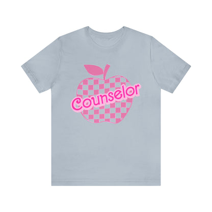 Counselor Shirt, Counselor Appreciation, Counselor Shirts Pink Trendy, School Psychologist T shirt Retro Cute Elementary, T843