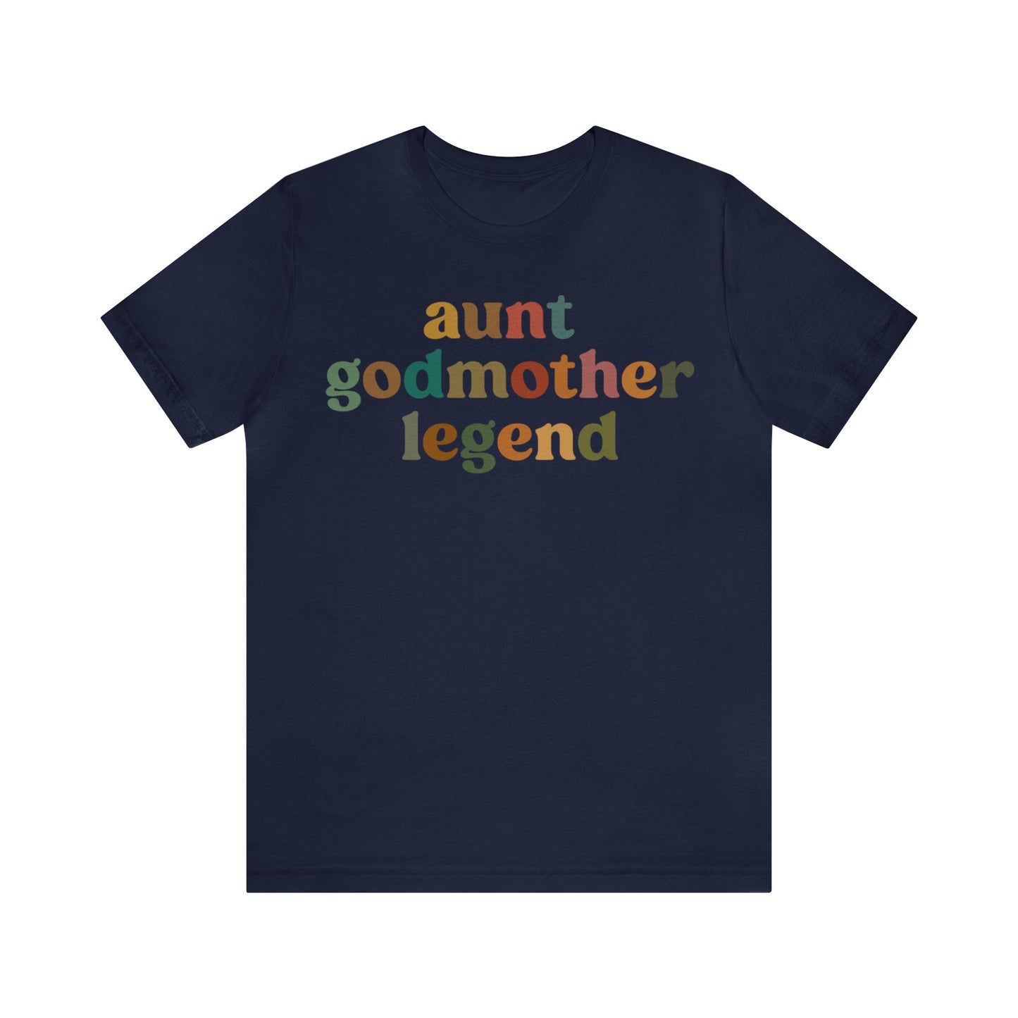 Aunt Godmother Legend Shirt for Aunt, Cute Godmother Gift from Goddaughter, Godmother Proposal, Retro Godmother Gift for Baptism, T1034