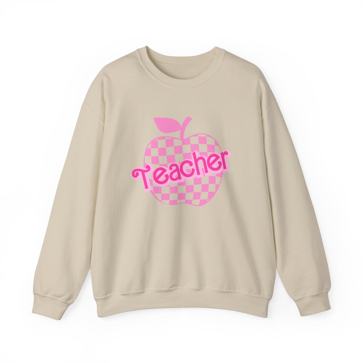 My Job is Teach Sweatshirt, Trendy Teacher Sweatshirt, Retro Back to school, Teacher Appreciation, Checkered Teacher Sweatshirt, SW739