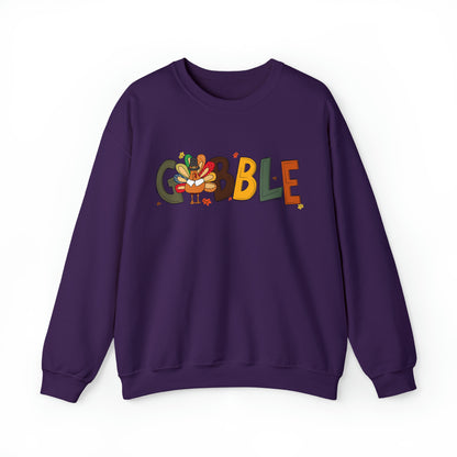 Gobble Sweatshirt, Gobble Turkey Sweatshirt, Thanksgiving Sweatshirt, Thanksgiving Dinner Sweatshirt, Family Thanksgiving Sweatshirt, SW862