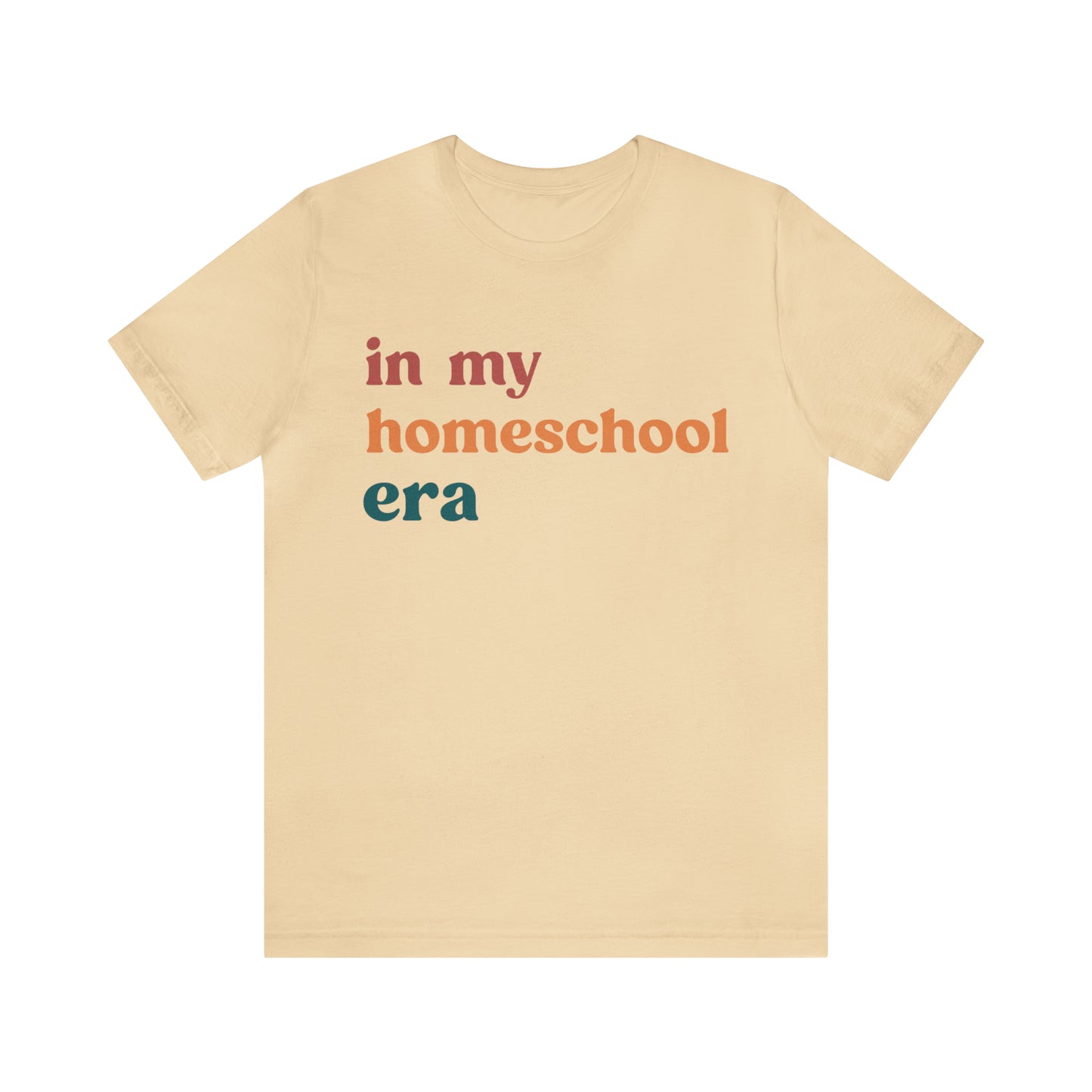 In My Homeschool Era Shirt, Homeschool Teacher Shirt, Homeschool Mama Shirt, Back to School Shirt, Teacher Appreciation, Mom Shirt, T744