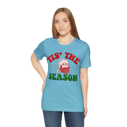 Christmas Tis The Season Shirt, Merry Christmas Shirt, Christmas Tree Cake Sweater, Christmas Tree Shirt, Christmas Cake Shirt, T886