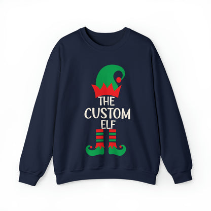 Custom The Elf Sweatshirt, Christmas Elf Sweatshirt, Christmas Family Matching, Christmas Family Matching, Funny Christmas Sweatshirt, S869