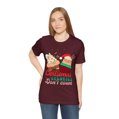 Christmas Calories Don't Count Shirt, Funny Christmas Shirt, Christmas Gift, Xmas calories shirt, Christmas calories, T871