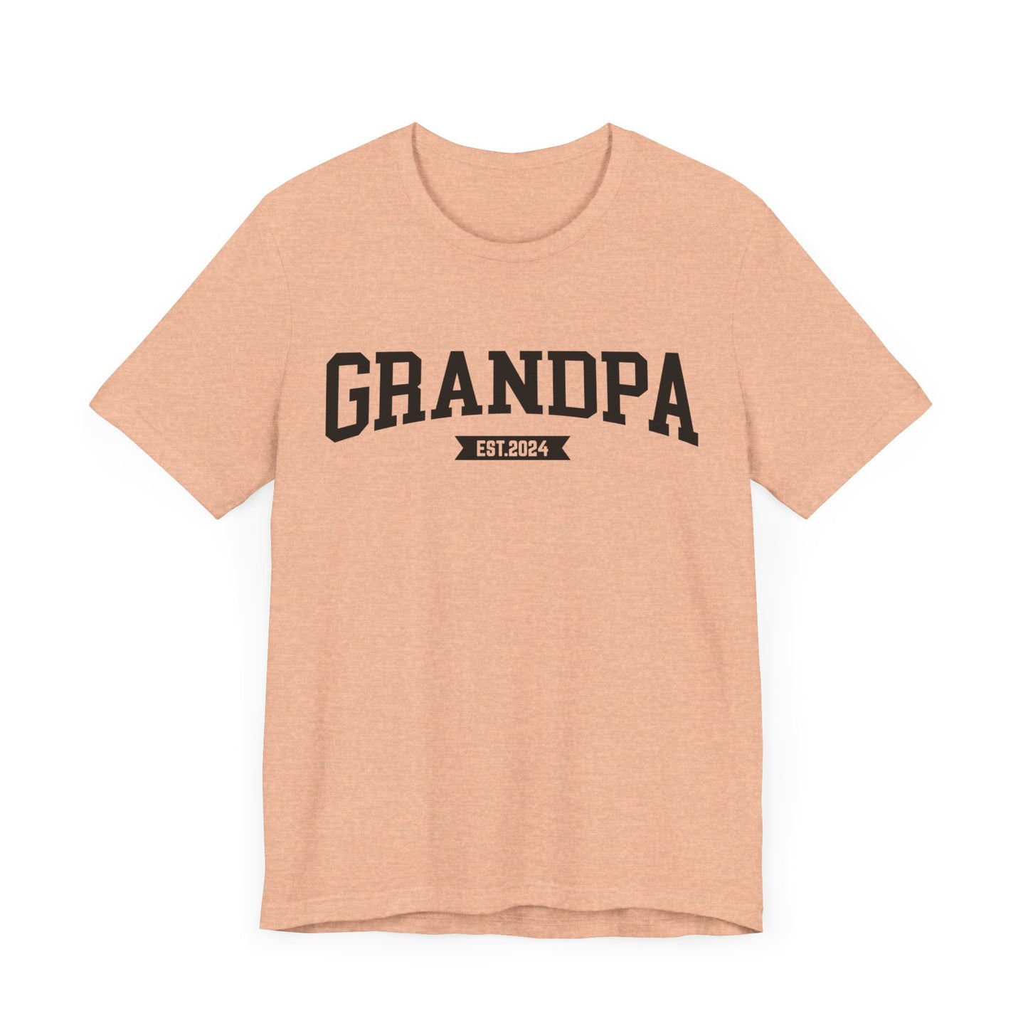 New Grandpa Est Shirt, Custom Father Day Shirt, Custom Fathers day Gift, Custom Grandpa Shirt , Grandpa Gift, Fathers Shirt Dad shirt, T1653