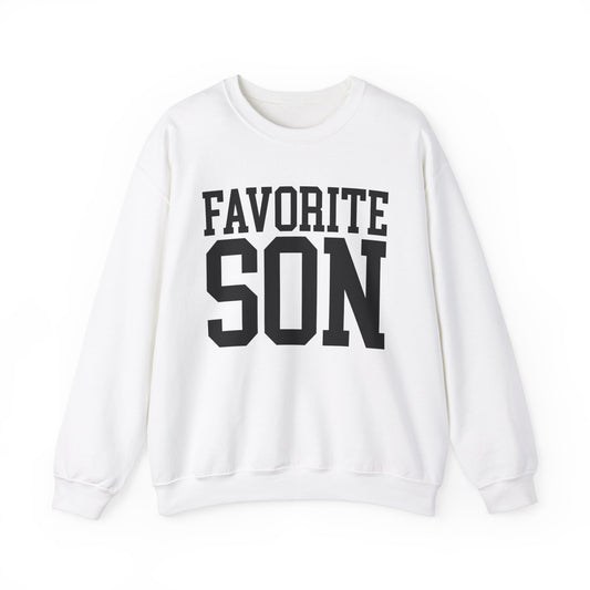 Favorite Son Sweatshirt for Son, Funny Birthday Gift for Son, Funny Son Gift from Mom Son Sweatshirt for Son's Birthday, Gift for Son, S1108