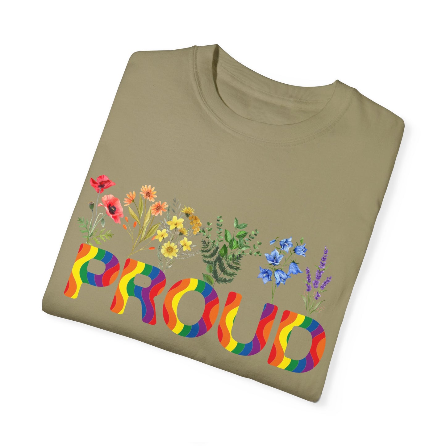 Pride Flowers Shirt, LGBTQIA+ Pride Shirt, Pride Month Shirt, Gay Rights Gift, Equality Shirt, LGBTQIA Supporter Shirt, Proud Shirt, CC1617