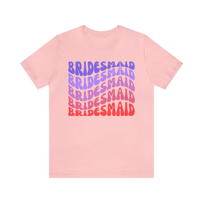 Retro Bridesmaid TShirt, Bridesmaid Shirt for Women, T287