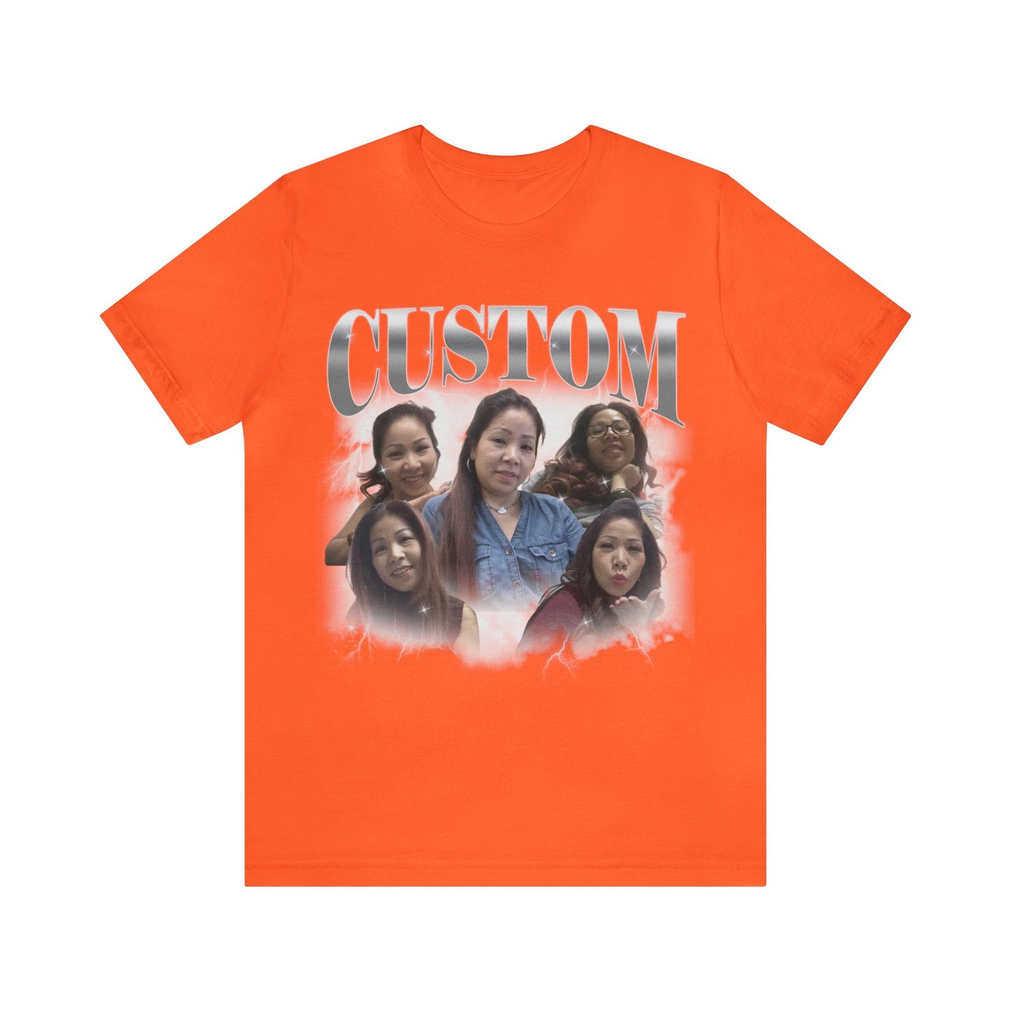 Custom Your Own Bootleg Tee, Retro Custom Bootleg Rap Tee, Custom Your Photo, T1374