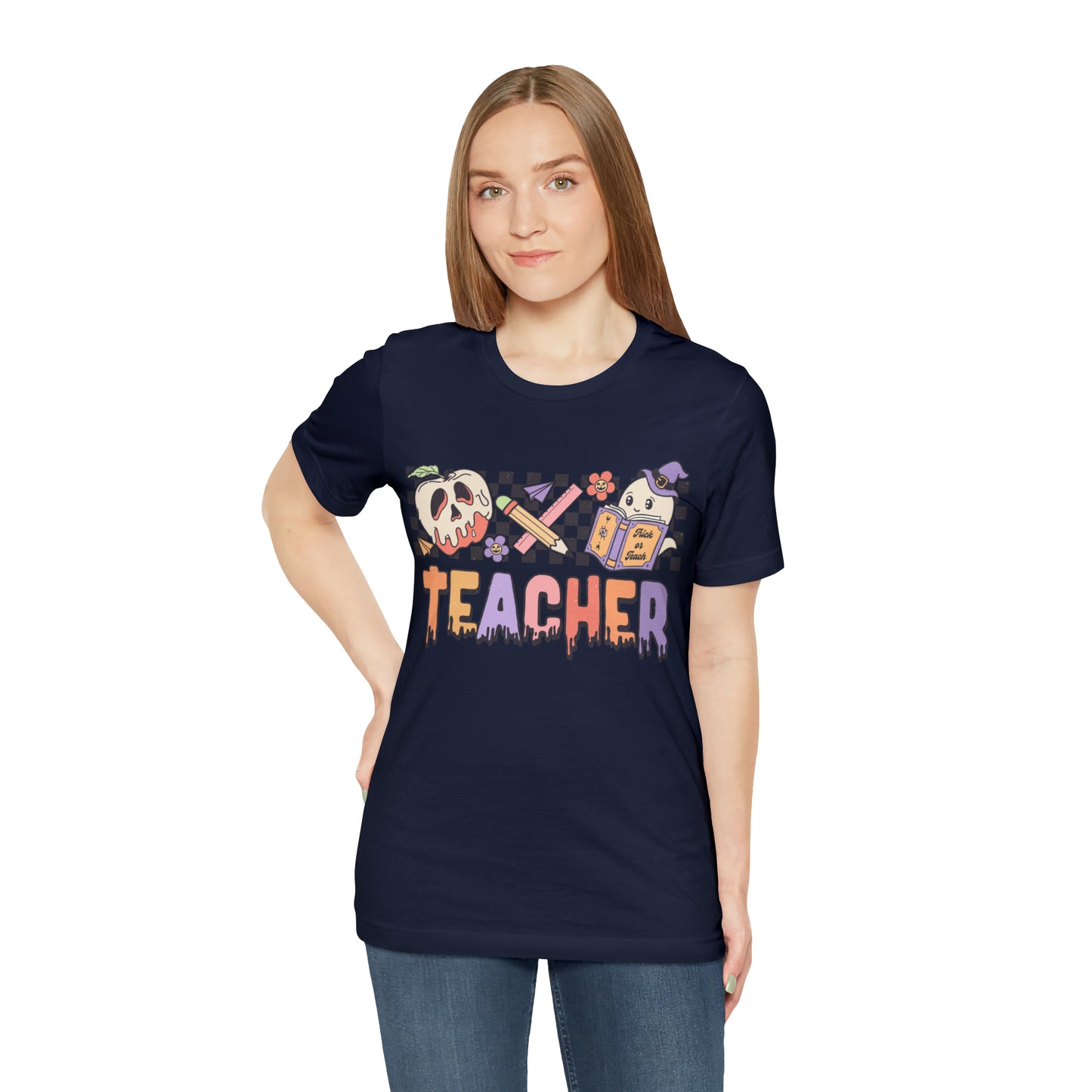 Teacher Shirt, Trick Or Teach Shirt, Spooky Teacher, Teacher Halloween Shirt, Teaching My Boos, Fall Teacher Shirt, T681