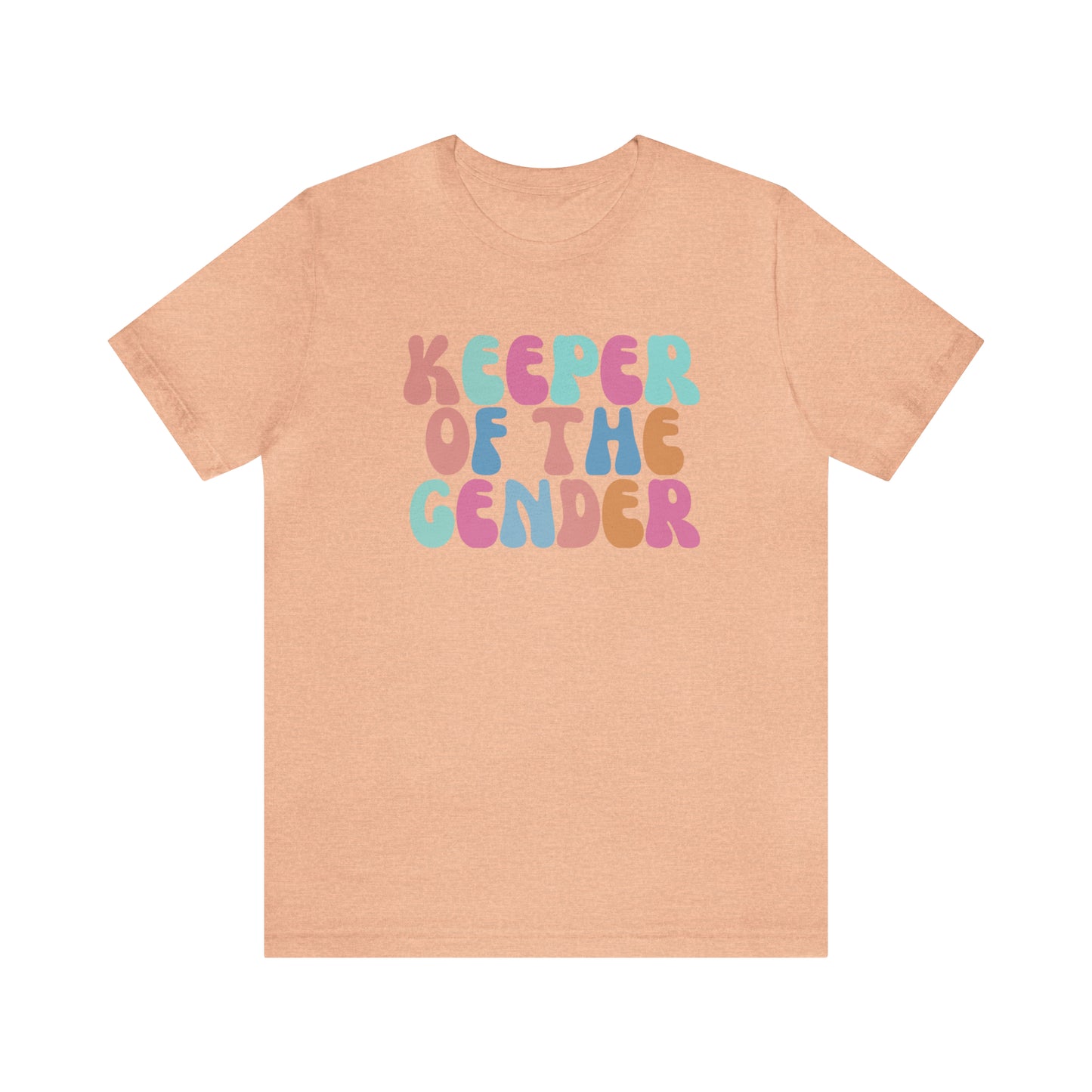 Cute Baby Announcement Shirt for Gender Reveal, Keeper of the Gender Shirt, Gender Reveal Party Tee, T331