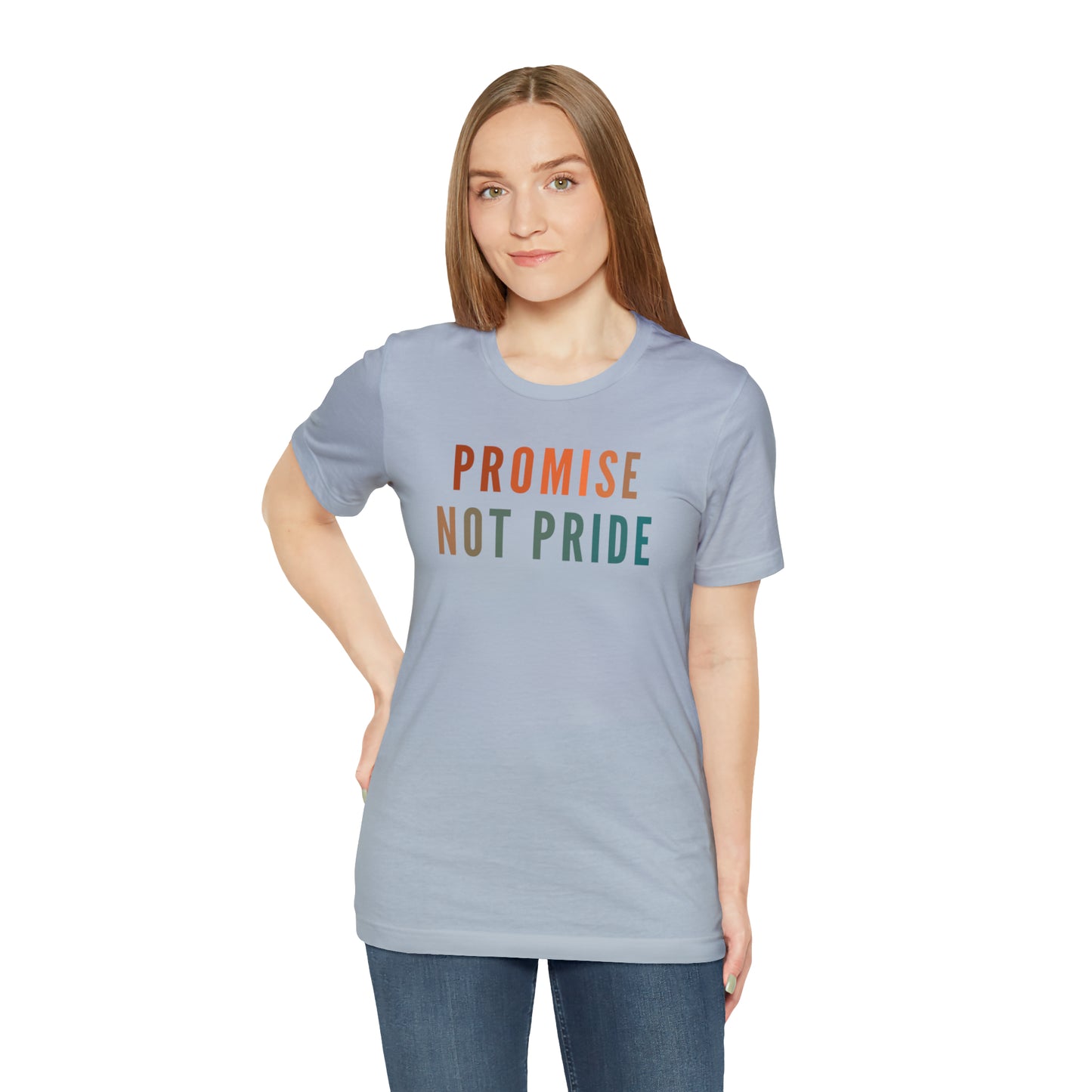 God's Promise Shirt, Promise Not Pride Shirt, Christian Shirt, Bible Verse Shirt, Faith Shirt, T346