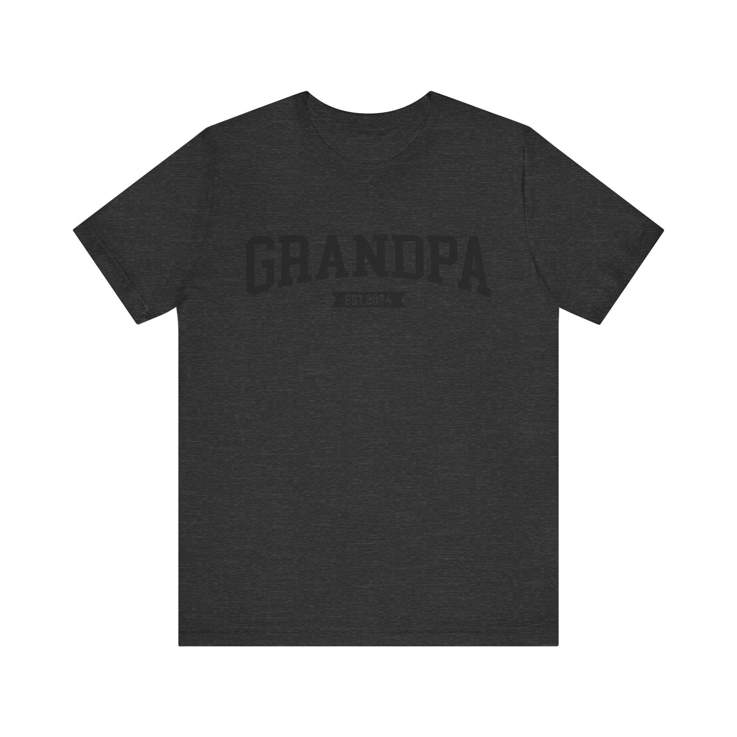 New Grandpa Est Shirt, Custom Father Day Shirt, Custom Fathers day Gift, Custom Grandpa Shirt , Grandpa Gift, Fathers Shirt Dad shirt, T1653