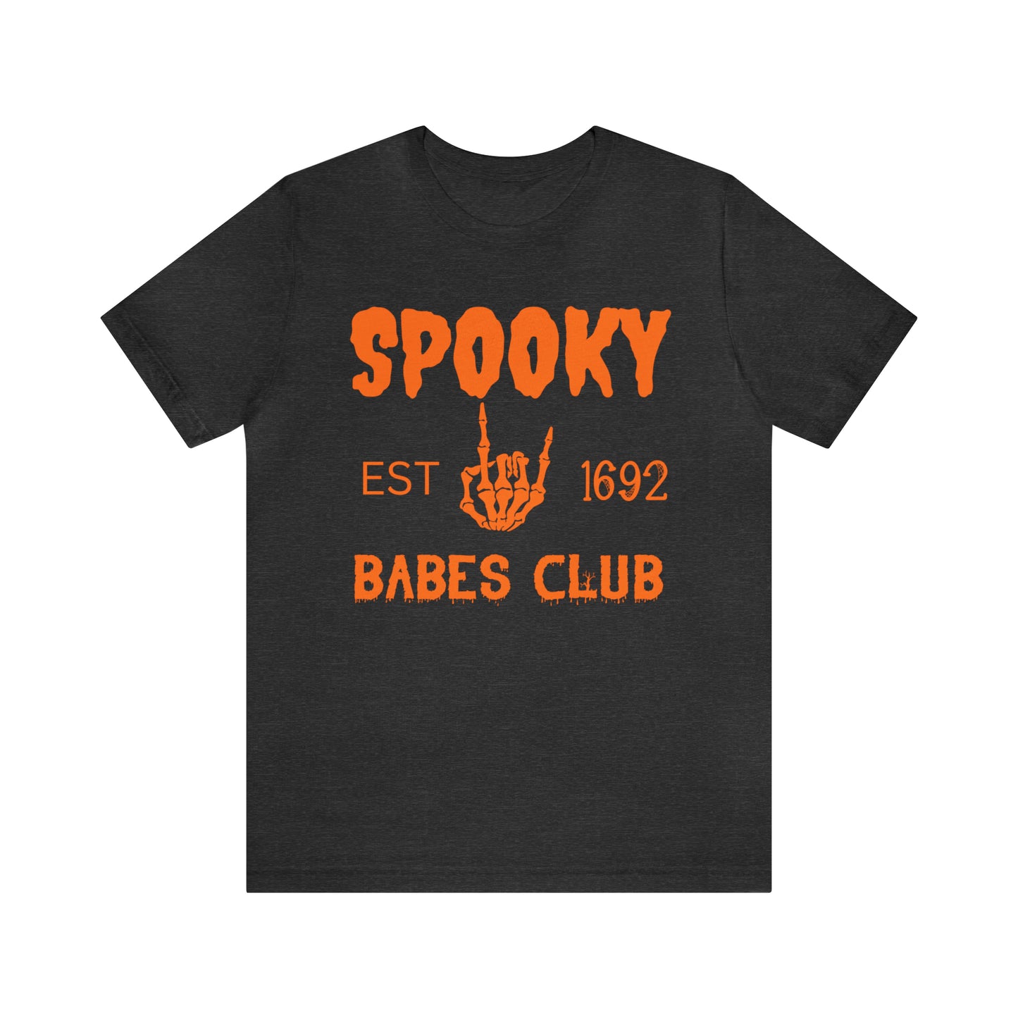 Spooky Skeleton Halloween Shirt, Fall Shirts for Women, Vintage Halloweem Sweatshirt, T599