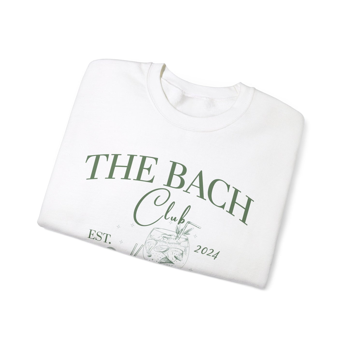 Custom The Bach Club Sweatshirt, Custom Location Bachelorette Sweatshirt, Personalized Bride Sweatshirt, Sweatshirt for Bridal Party, S1495