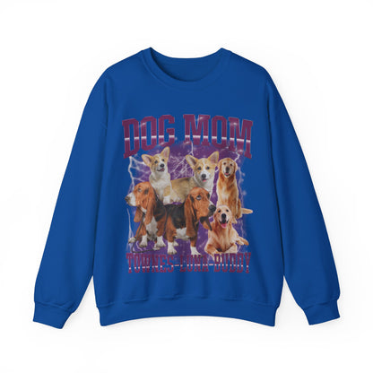 Custom Retro Dog Bootleg Sweatshirt, Dog Mom Sweatshirt, Dog Bootleg Retro 90's Sweatshirt, Custom Pet Photo, Custom Pet Portrait, S1435