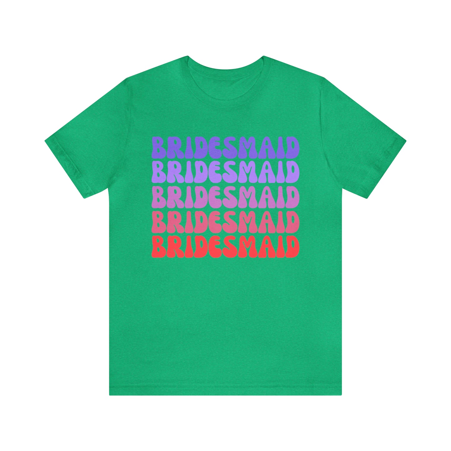 Retro Bridesmaid TShirt, Bridesmaid Shirt for Women, T285