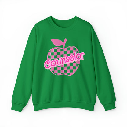 Counselor Sweatshirt, Counselor Appreciation, Counselor Shirts Pink Trendy, School Psychologist Sweatshirt Retro Cute Elementary, S843