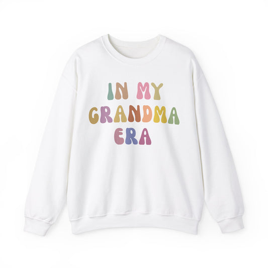 In My Grandma Era Sweatshirt Cool Grandma Sweatshirt, Proud New Grandma Sweatshirt, Funny Grandma Sweatshirt, Best Grandma Sweatshirt, S1116